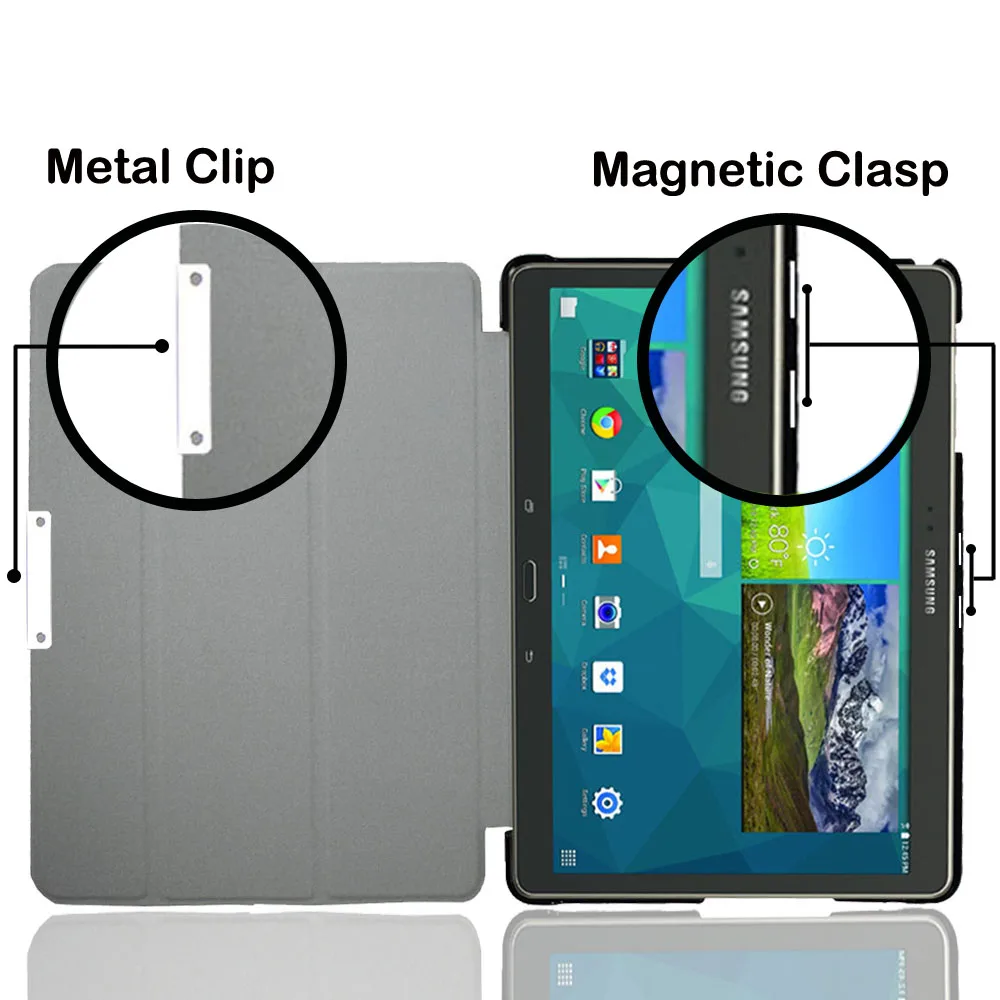 Capa inteligente para Samsung Tablet, Ultraslim Lightweight