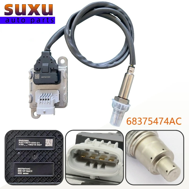 

Nitrogen Oxide Sensor Nox Sensor For Ram 3500 6.7L L6 - Diesel 2019-2021 OEM 68375474AB 68375474AC