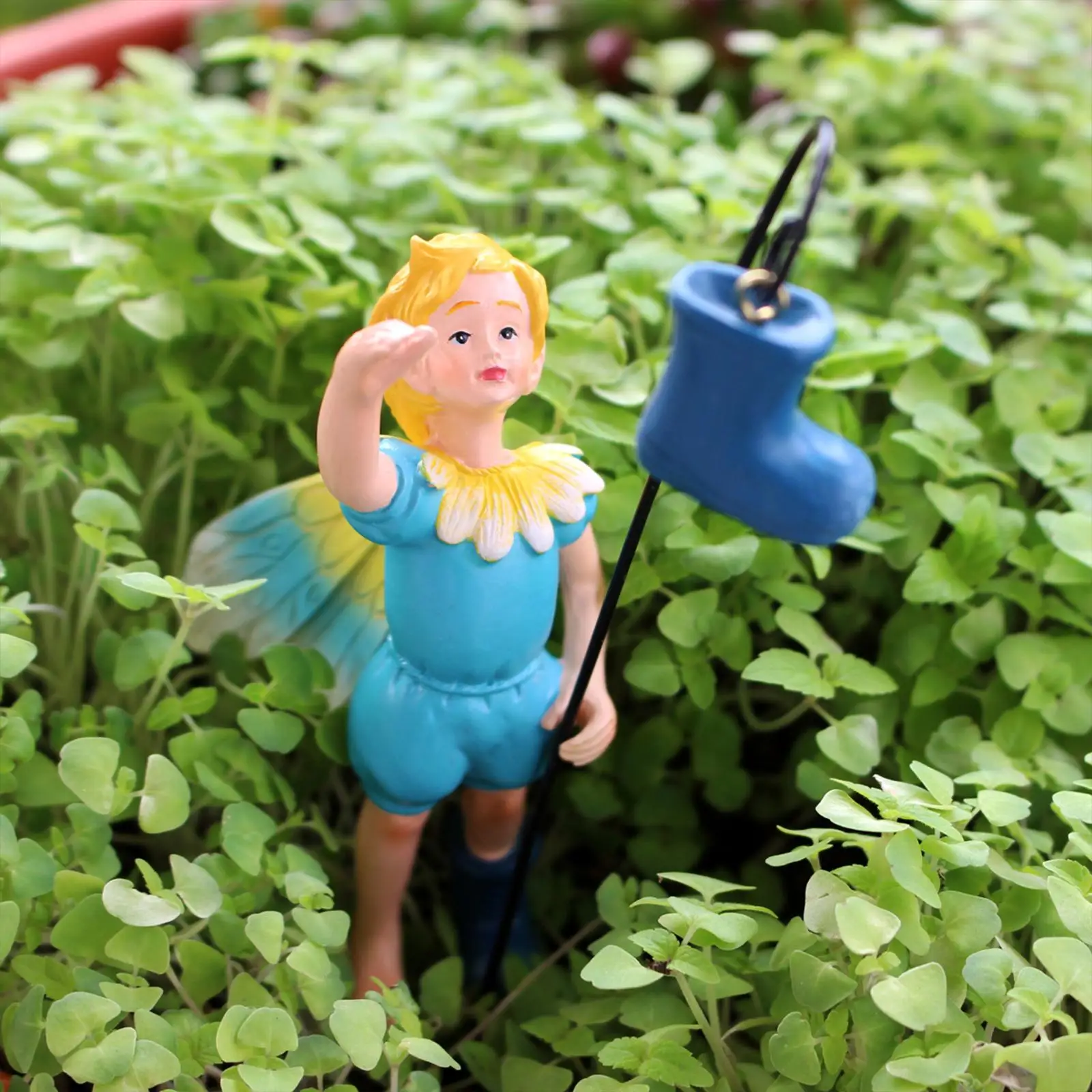 

Miniature Fairy Figurine Fairy Garden Accessory Ornament Mini Garden Decoration Sculpture for Yard Pot Plants,Lawn,Outdoor