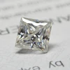 DJMAX Rare Princess Cut Moissanite Loose Stone 0.35-10ct Super White Certified Princess Square Shape Moissanite Diamonds 3