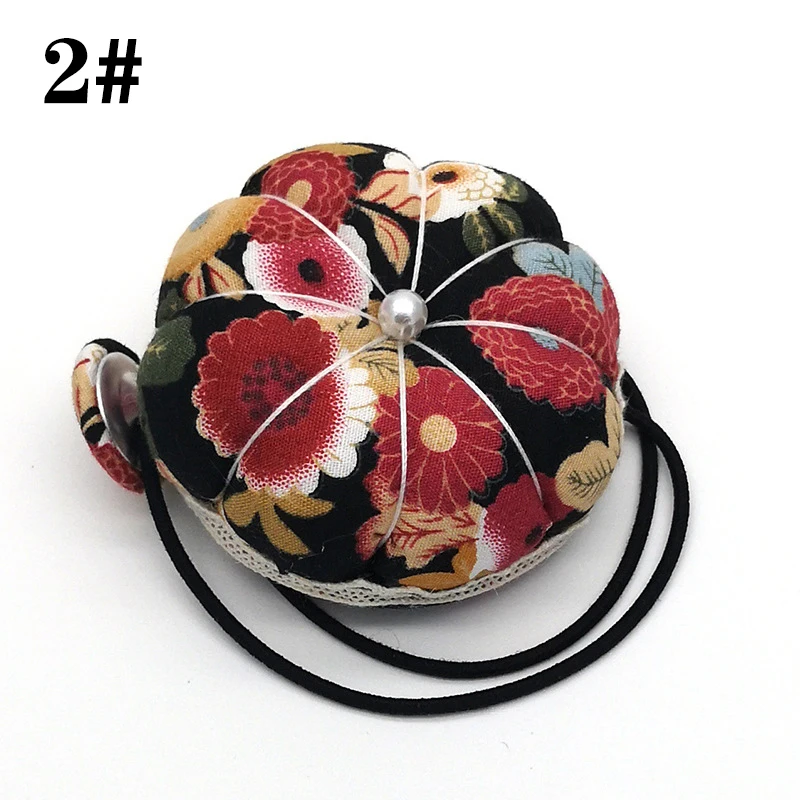 Mini Round Wrist Sewing Pin Cushion Multi-purpose Pincushion DIY Sewing Machine Hand Hanging Pin Holder Ball Alfileres Para Cost