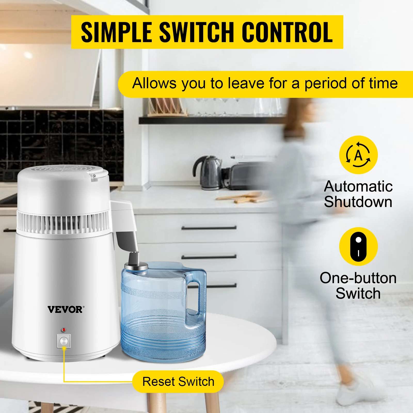 4L Stainless Steel Water Distiller 5