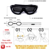 Men Women Teens Waterproof  0 -2 to -9 Myopia Diopter Swim Goggles Transparent Anti-UV Anti-fog Swimming Glasses Without Box 6