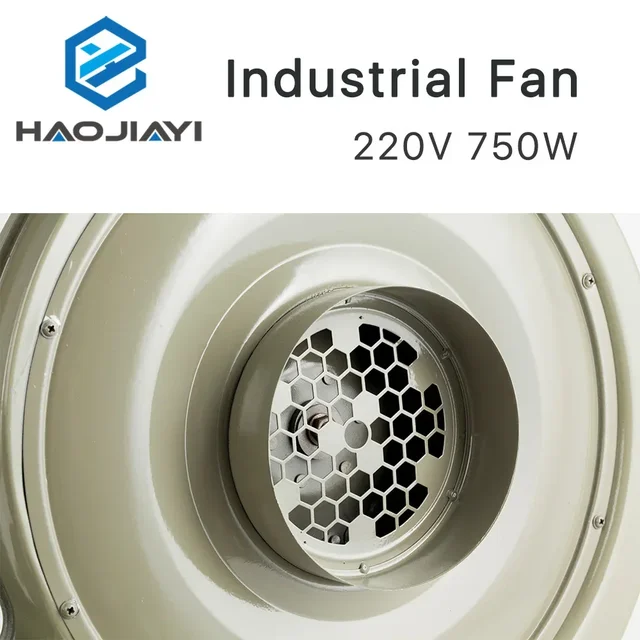 220V 750W Exhaust Fan Air Blower Centrifugal for CO2 Laser Engraving Cutting Machine Medium Pressure Lower Noise 4