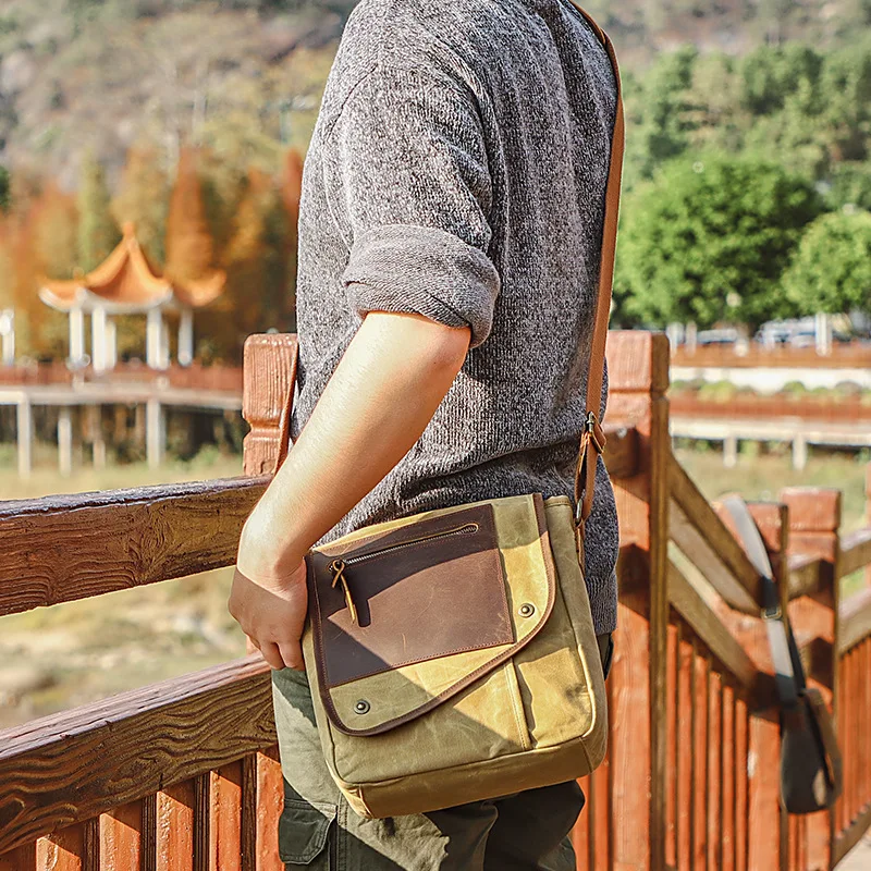 Leather Sling Bags for Men