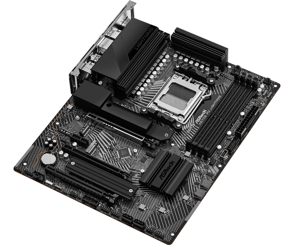 Asus rock-amd x670マザーボード、pg照明ソケット、am5 ddr5、192GB