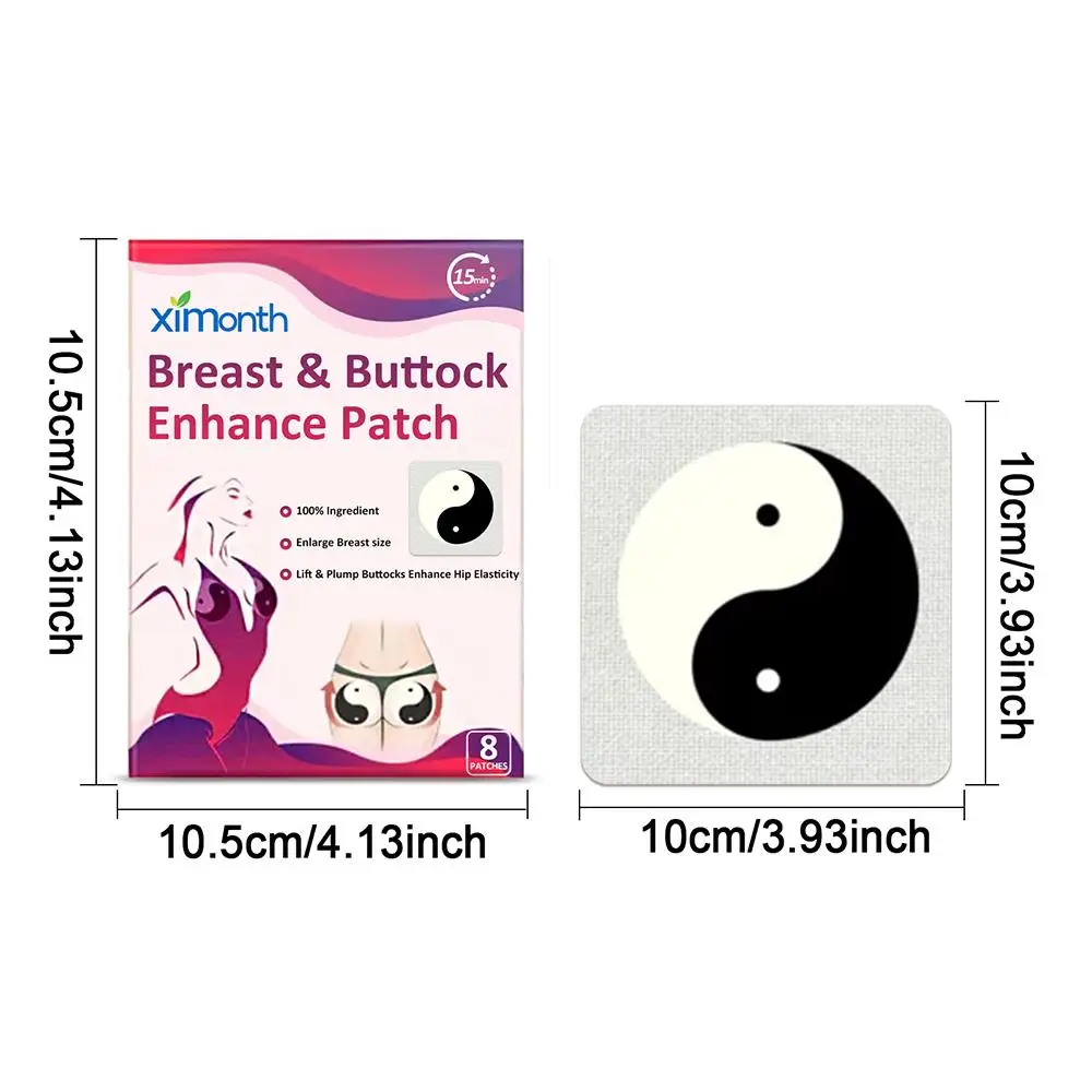 

8pcs Breast Enlargement Patches Chest Enhancer Promote Female Hormone Lift Firming Breast Growth Bust Up Plumping Massage Patch