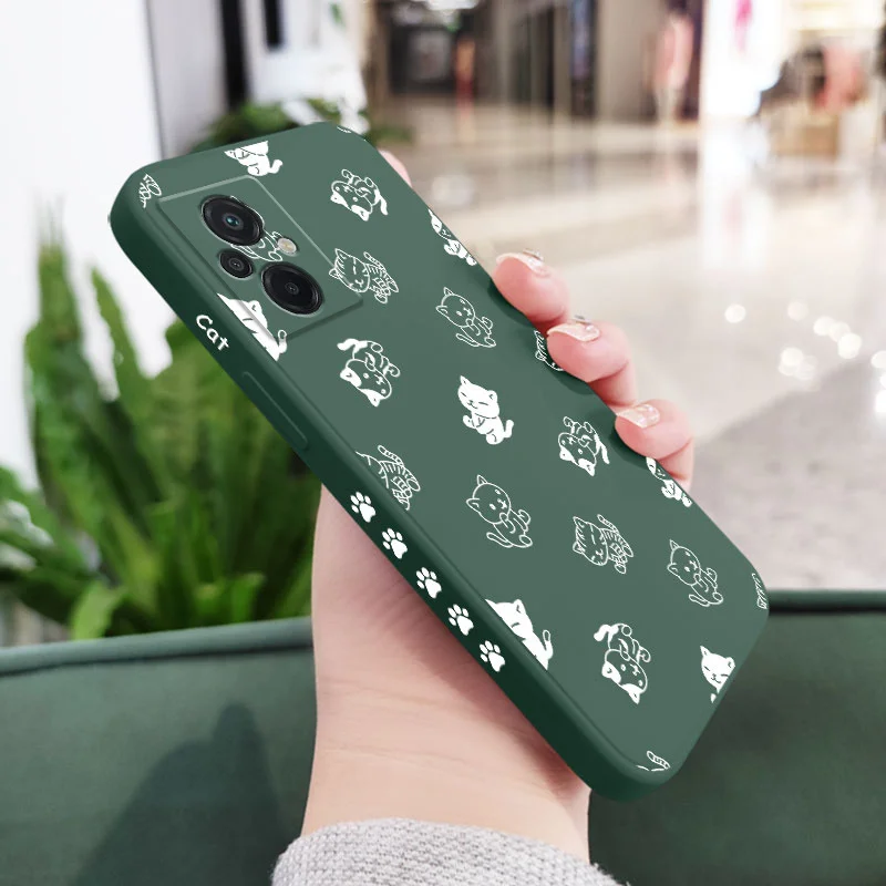 Adorable Kitty Silicone Phone Case Cover