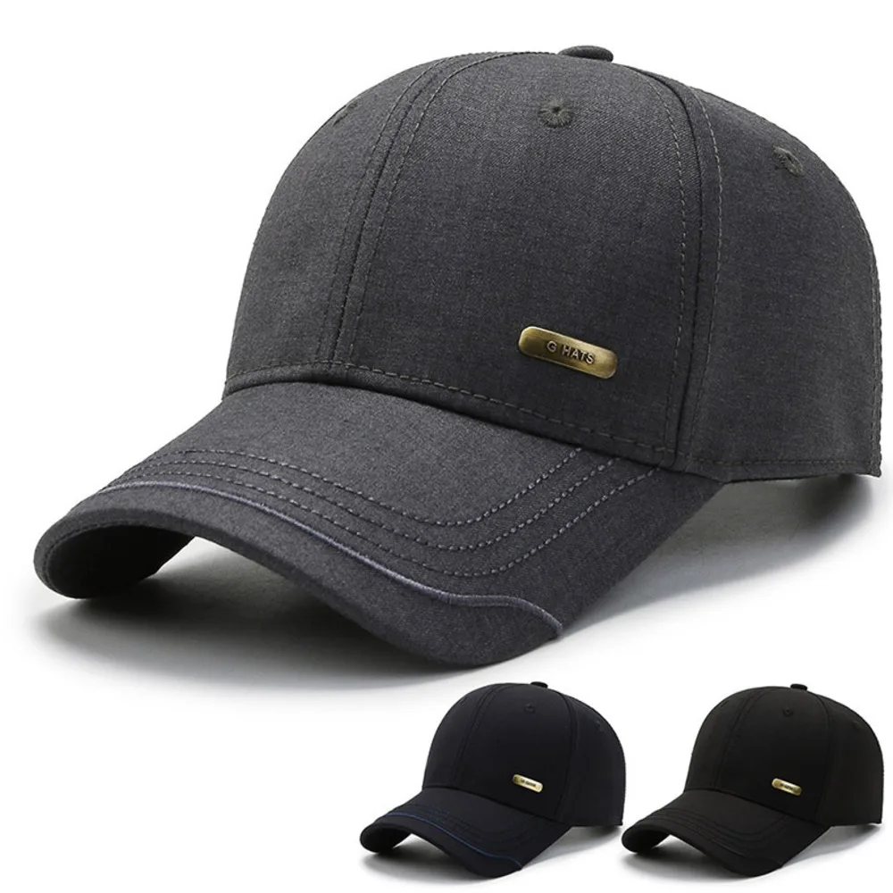 

Adjustable Baseball Cap Trendy Dad Hat Original Logo Twill Cap Strapback Hat Unisex Hardtop Cap