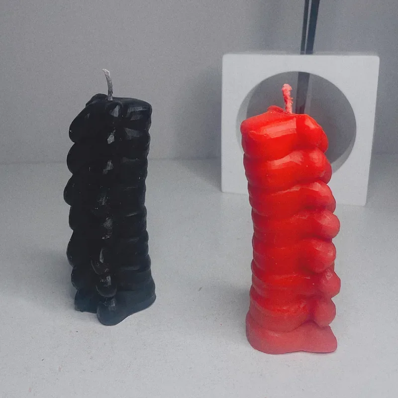 Low Temperature Candle Spine Drop Wax Anti-Burning Sex Massage Candle Bdsm Toys for Flirting
