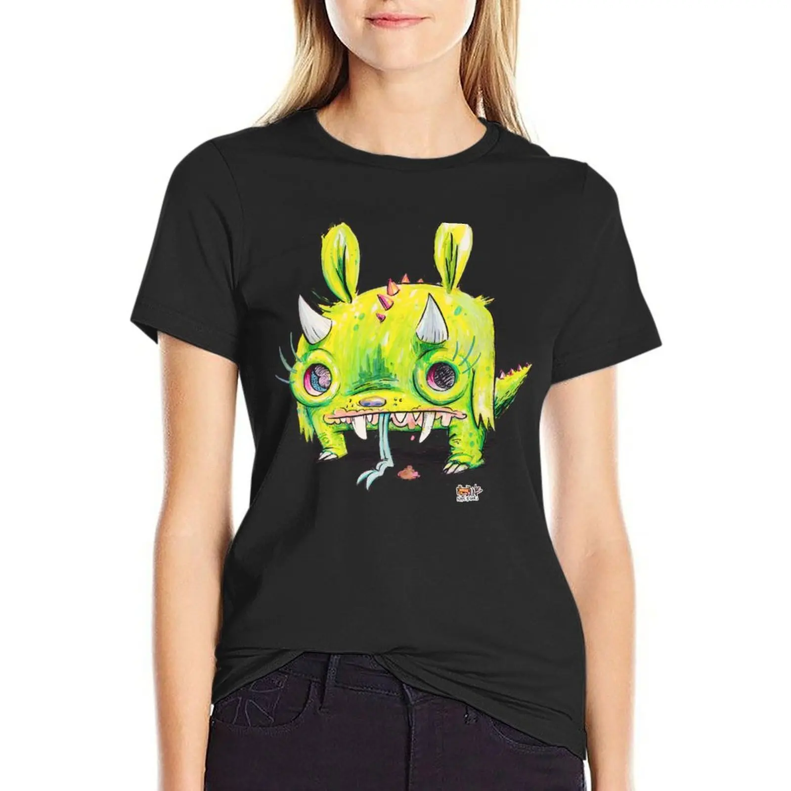 

Subatomic Photon Muncher T-shirt kawaii clothes anime clothes t-shirts for Women loose fit