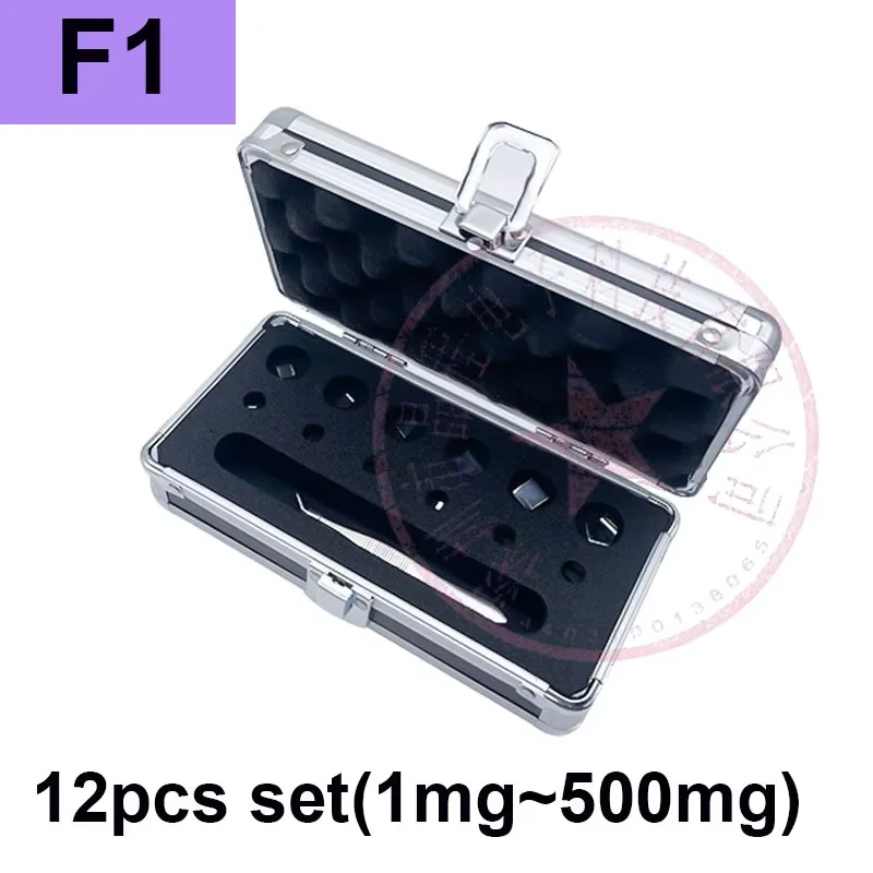 stainless steel balance weight precision method weight high-precision milligram 1mg-500mg F1 grade