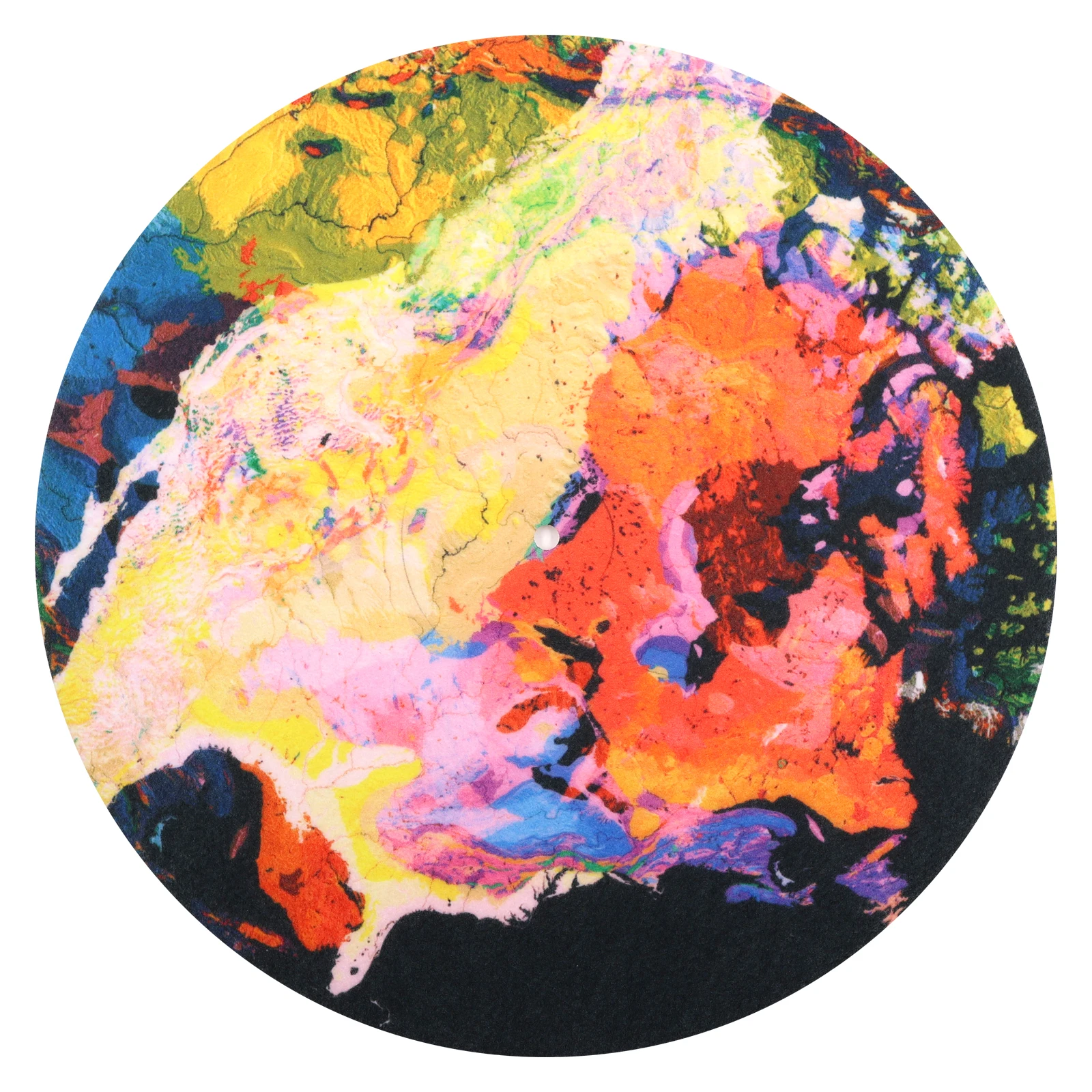Premium Anti-Static 12-Inch Felt Turntable Slip Mat - 3mm Thickness