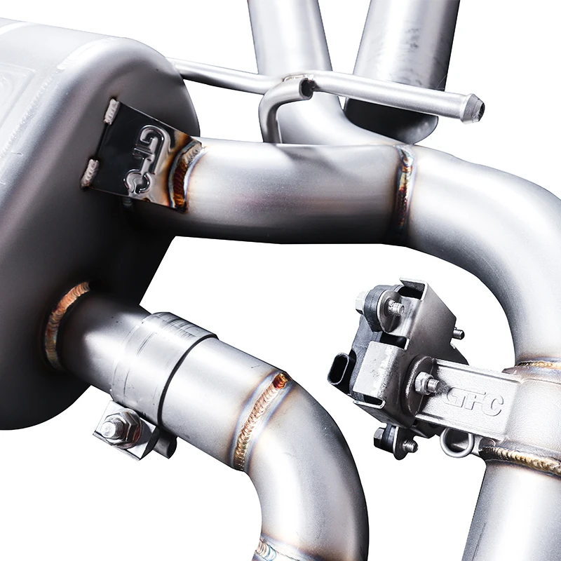 For BMW G30 540I G38 540LI B58 2.0T Exhaust System Stainless Steel Performance Dual Muffler Valve Exhaust Pipe