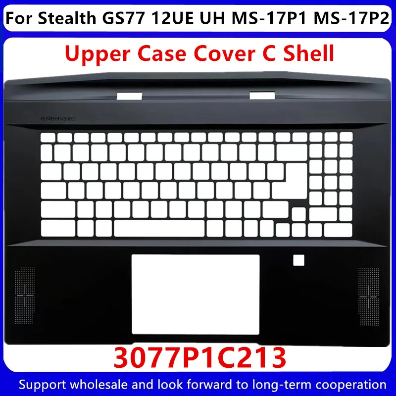 nouveau-pour-stealth-gs77-12ue-uh-ms-17p1-ms-17p2-173-majuscule-palmrest-cover-c-shell-3077p1c213