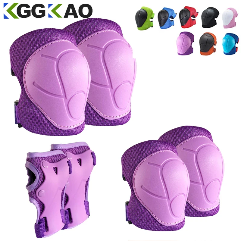 Children's Protective Gear Set with Knee, Elbow, and Wrist Pads
