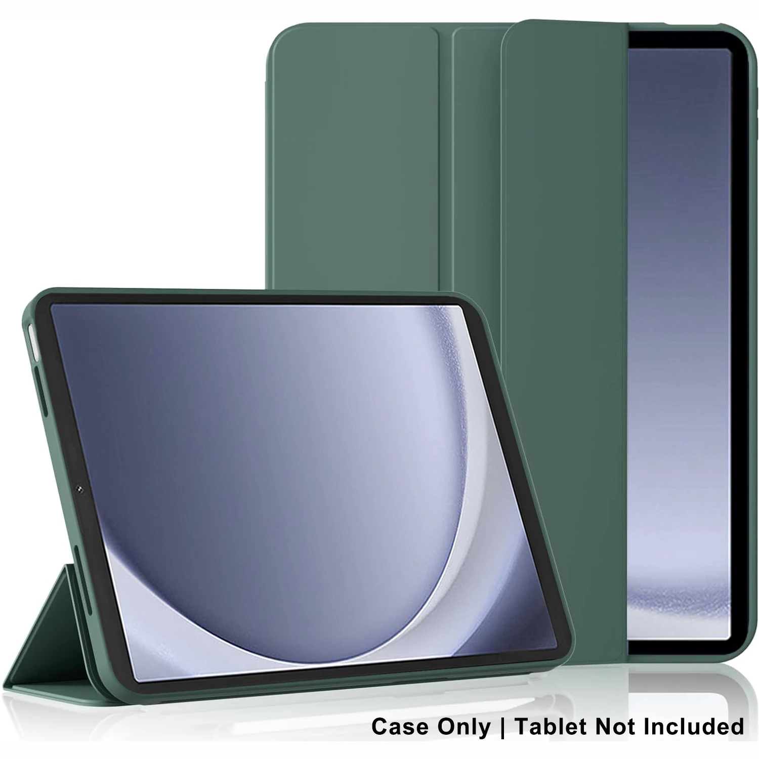 Premium Tri-Fold Flip Case - Magnetic Stand PU Leather Protective Cover