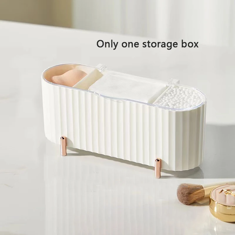 1 قطعة ثلاثة شبكة صندوق تخزين مستحضرات التجميل شفا...