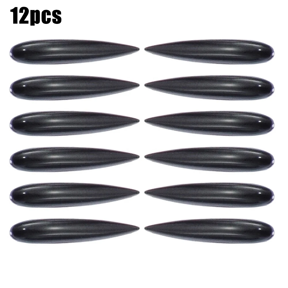 

12pcs Car Protector Anti-scratch Door Edge Guard Trim Strip Bumper Protection Black/White/Silver Anti-collision Strip