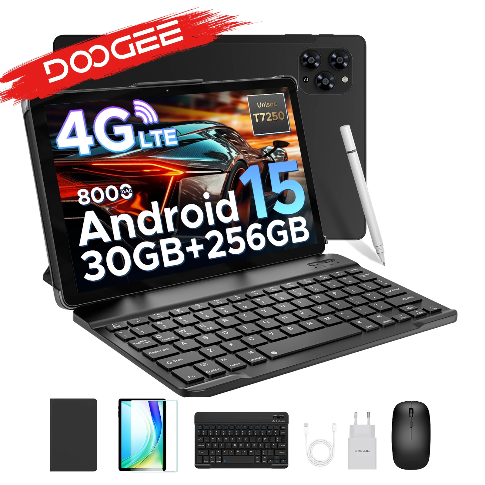 DOOGEE Tab G6 11インチ タブレット 6+24GB 256GB DOOGEE Tab G6 - Android 15 Smart Tablet | Large Screen +