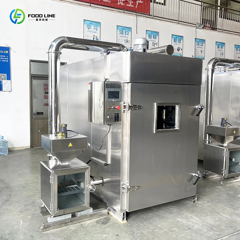 Macchina per la Lavorazione degli Alimenti Forno Affumicatore Industriale - immagine 6