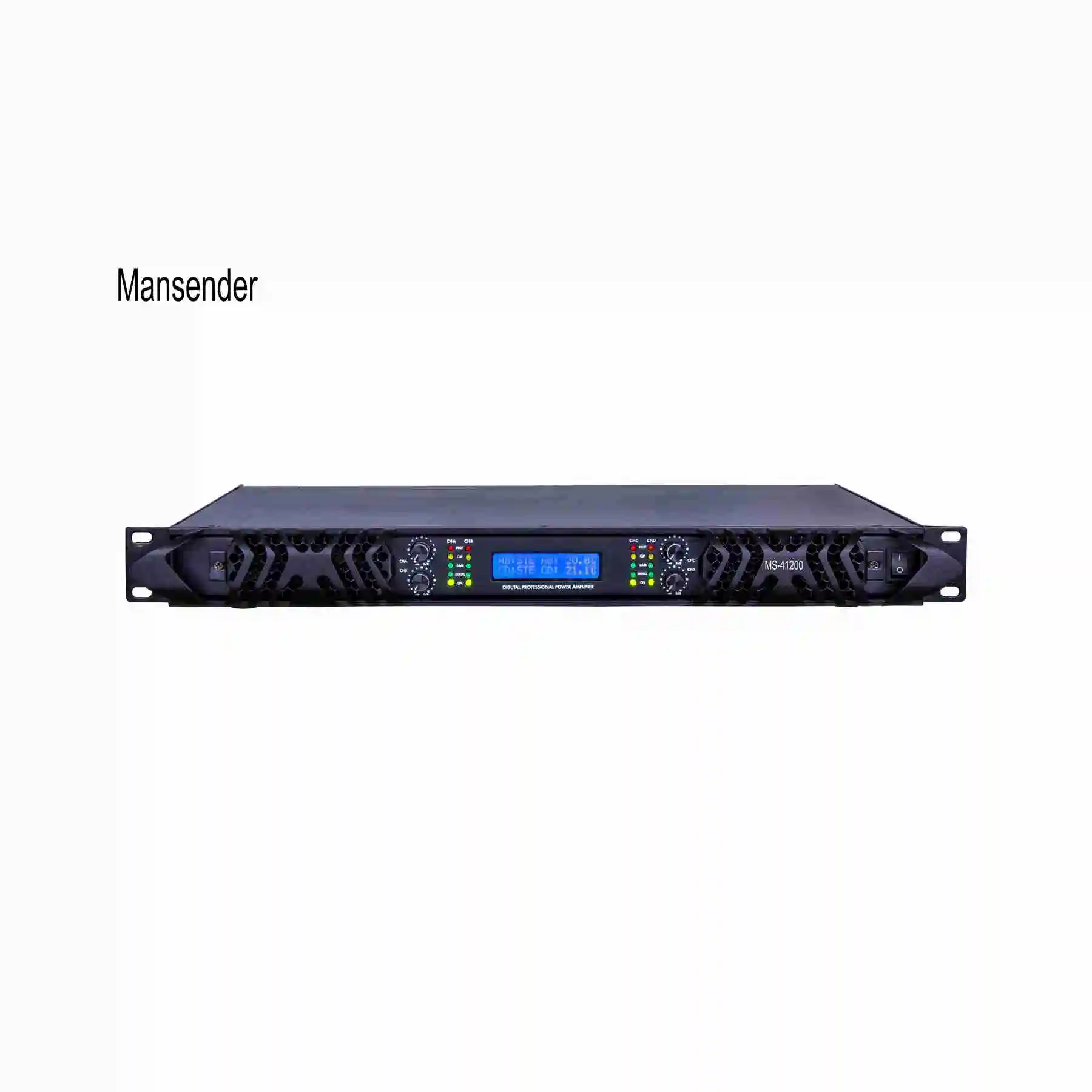 

MS-41200 Manufacturer Hot-selling 4CH amplifier Hi-Fi-level digital (Class D) professional stage audio digital power amplifier