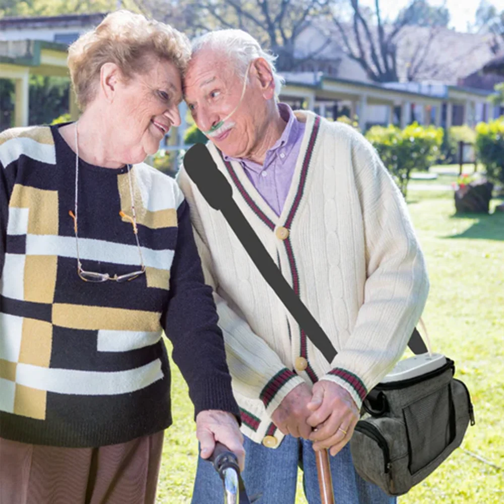Portable Rechargeable Oxygen Concentrator Lightweight Travel & Home Use O2 Machine, Battery-Powered With Carrying Case
