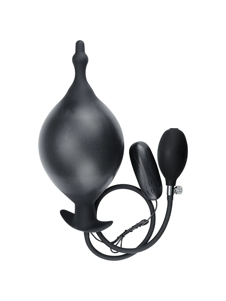 Iatable Anal Plug Vibrator Butt Plugs Silicone Massager Masturbar Buttplug Sex Goods For Man/Women_voghion.com
