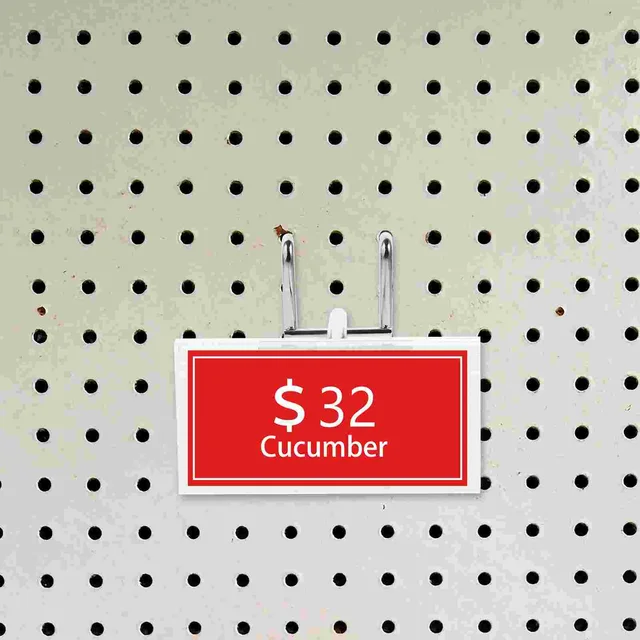 10 Pcs Körömlemez Horgos Pegboard Polc Konzolok Készletek Bolt Fém Szerszám Csapok Horgok Acél Tároló - Image 5