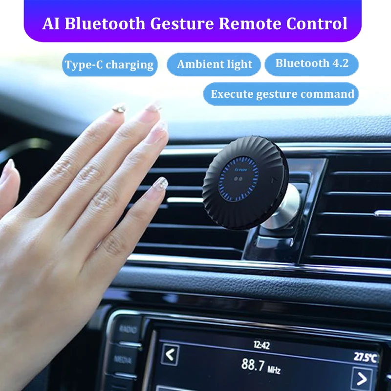 WirelessBluetoothRemoteControlCarKitCarRemoteControllerMP3