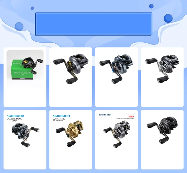 2021 NEW Original SHIMANO CALCUTTA CONQUEST CQ Fishing Reels 200