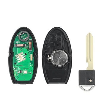 Chiave telecomando per NISSAN Teana Altima Maxima per Infiniti Smart 315Mhz 4 Chiave telecomando per NISSAN Teana Altima Maxima per Infiniti Smart 315Mhz - KEYYOU per NISSAN Teana Altima Maxima per Infiniti Smart Smart Remote Key Fob 4 pulsanti