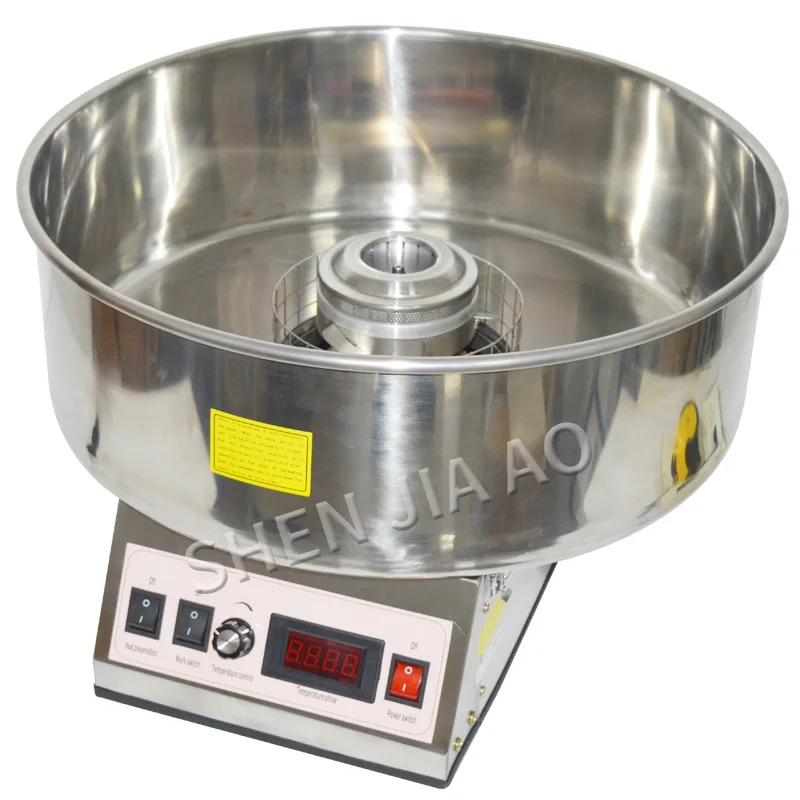Commercial Cotton Candy Maker Electric Candyfloss DIY Sugar Floss Flower Type Cotton Candy Machine Stainless Steel 110V 220V 2