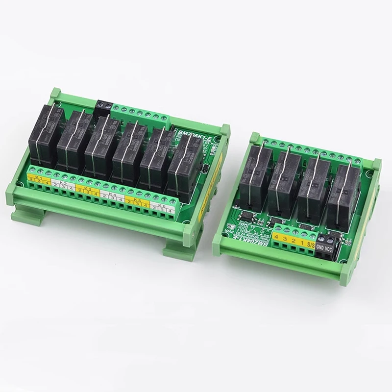 Ac Control Module DIN Rail Mount 8-Channel Relay Module - 24V AC/DC ...