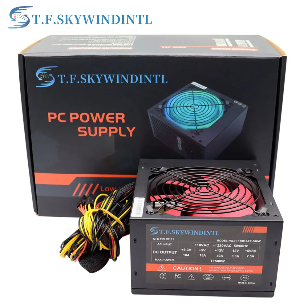 ATX PSU PC Sources 400W 450W 500W 550W 600W 650W 700W 750W 800W PC Power Supply 220v For PC Computer Desktop 3 ATX PSU PC Sources 400W 450W 500W 550W 600W 650W 700W 750W 800W PC Power Supply 220v For PC Computer Desktop - Image 3