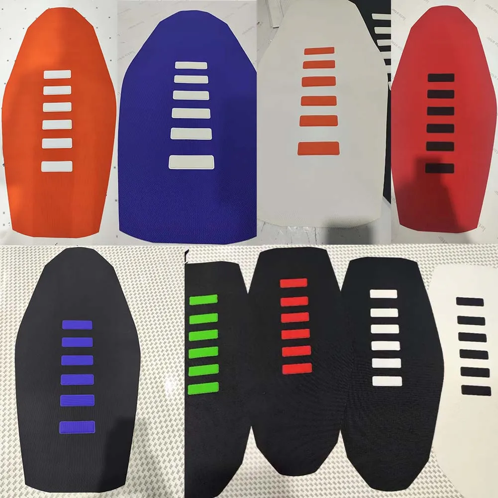 Universal Off-Road Motorcross Gripper Soft Seat Cover For KTM For Kawasaki GASGAS BETA Yamaha Husqvarna TC FC TE FE HUSABERG