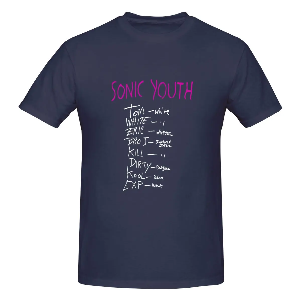 thumbnail image 1 of Camiseta de Sonic Youth 1991 Disappearer Traci Lords Rock P-19, camiseta, ropa de calle de moda retro rara, 1 of 5
