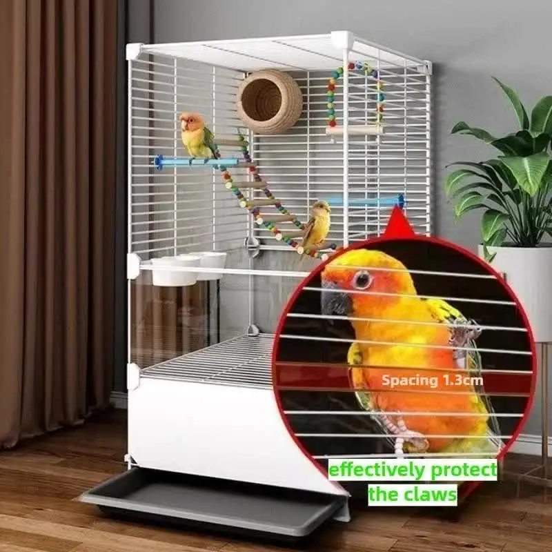 Large Bird Cage Wonline Large Walk-in Bird Cage - Iron Aviary For ...