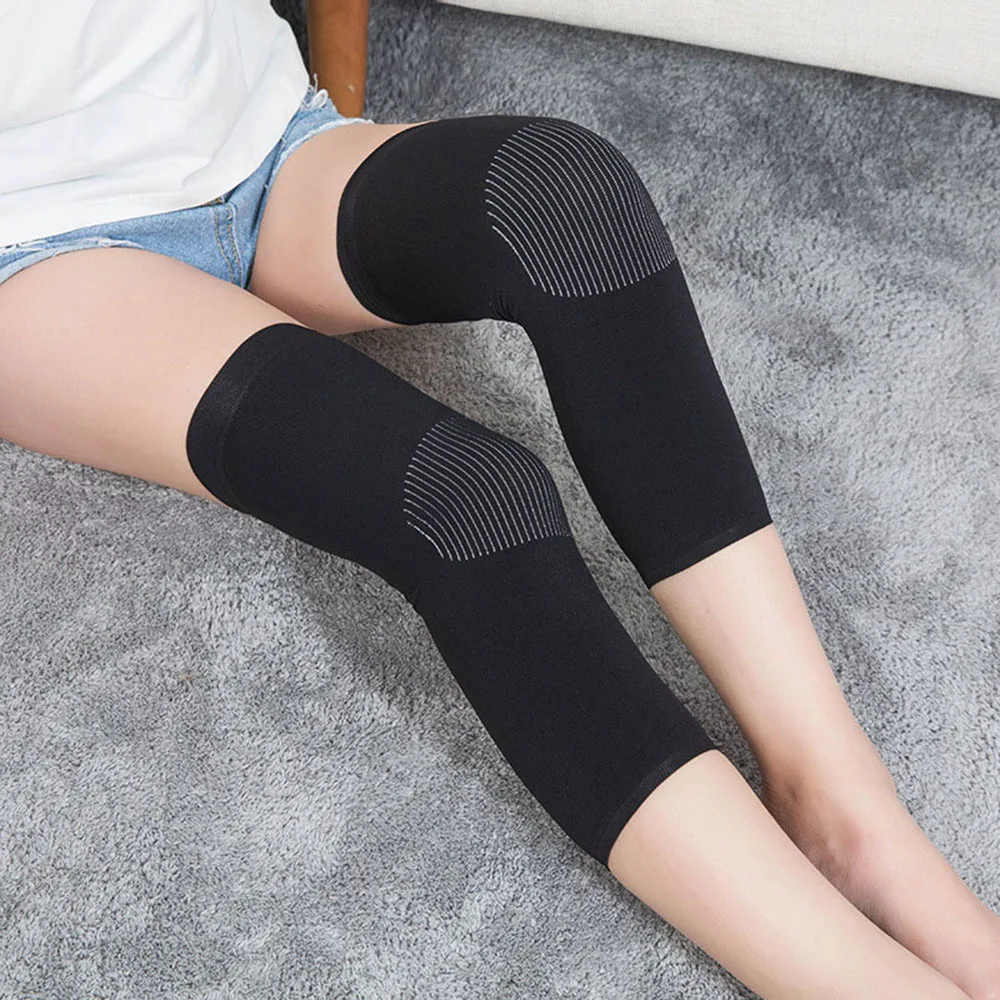 1 paar Unisex Kasjmier Kniewarmers Wol Kniebrace Pads Winter Warme