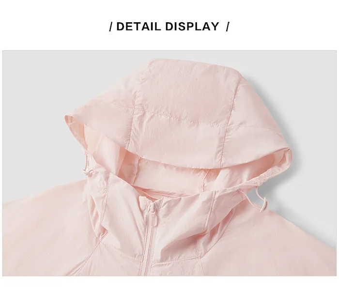Jacket Women Splicing Mesh Hooded Jacket Loose Summer New Texture Cooling Sunscreen Clothes Hundred