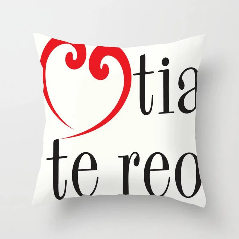 

Pattern Heart Cushions Covers,Geometric Abstract Art Throw Pillow Case Sofa Cushion Cover Home Decor (45cm x 45cm)