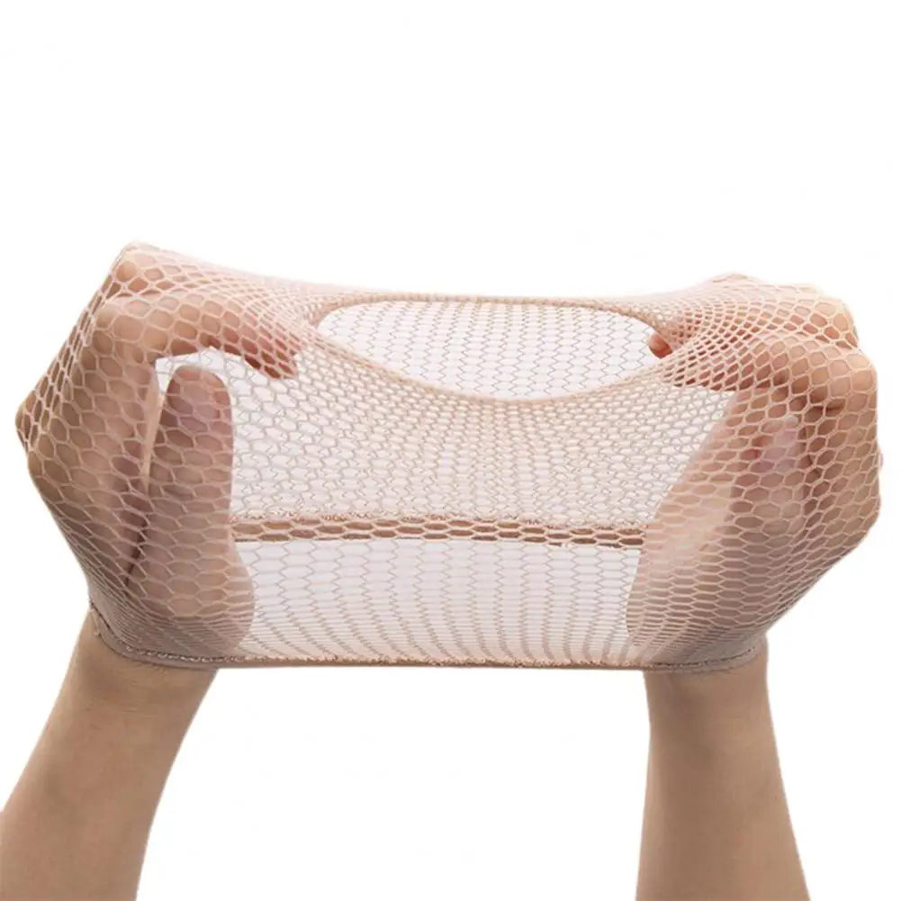 Stretch Mesh Wig Cap Hair Net Weave Hairnets Nets Stretch Mesh Stocking Caps for Making Wig Weaving Hair Net Making Cap