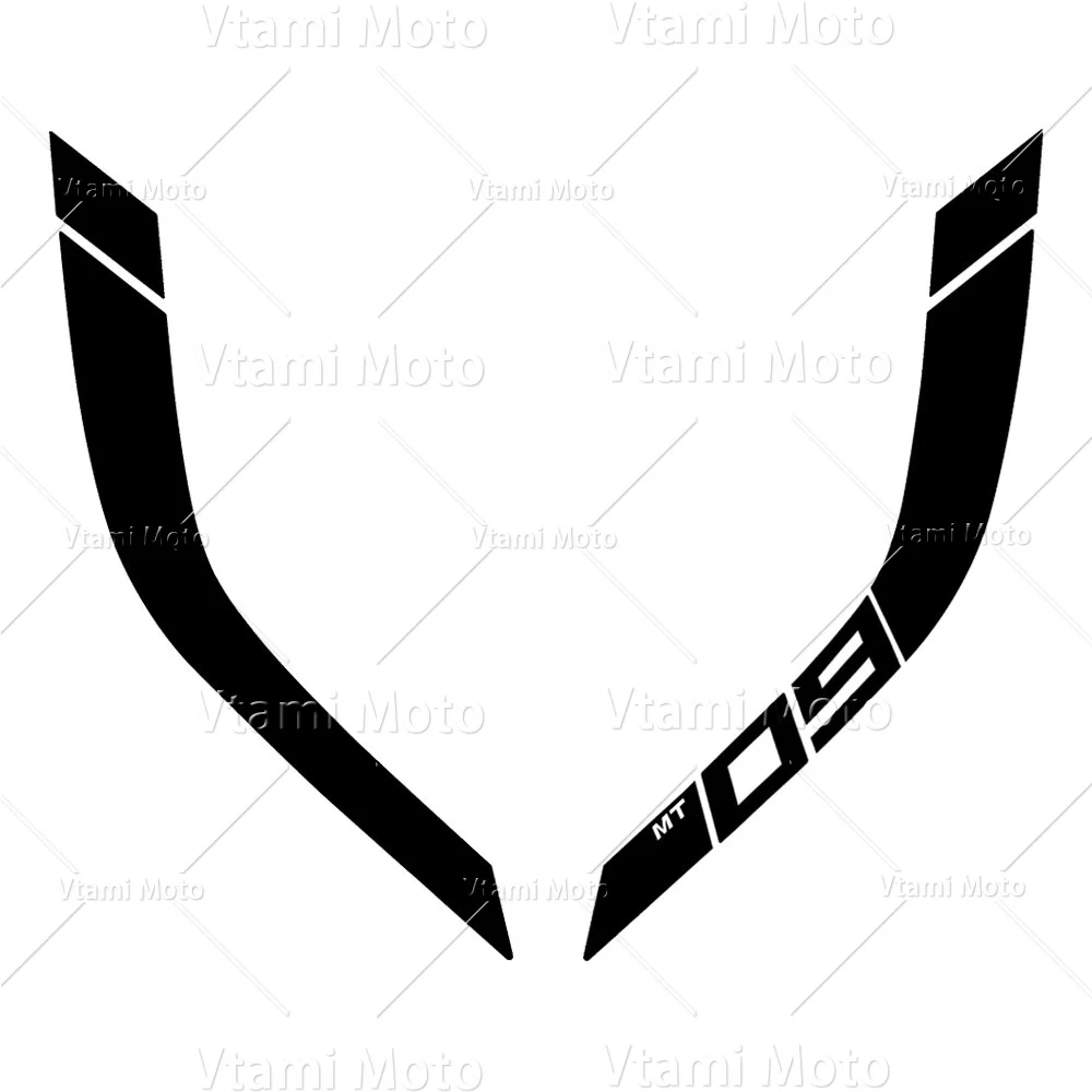 Motorcycle Tank Sticker Fuel Tank Decals For MT-09 MT09 FZ-09 Fz09 2014-
