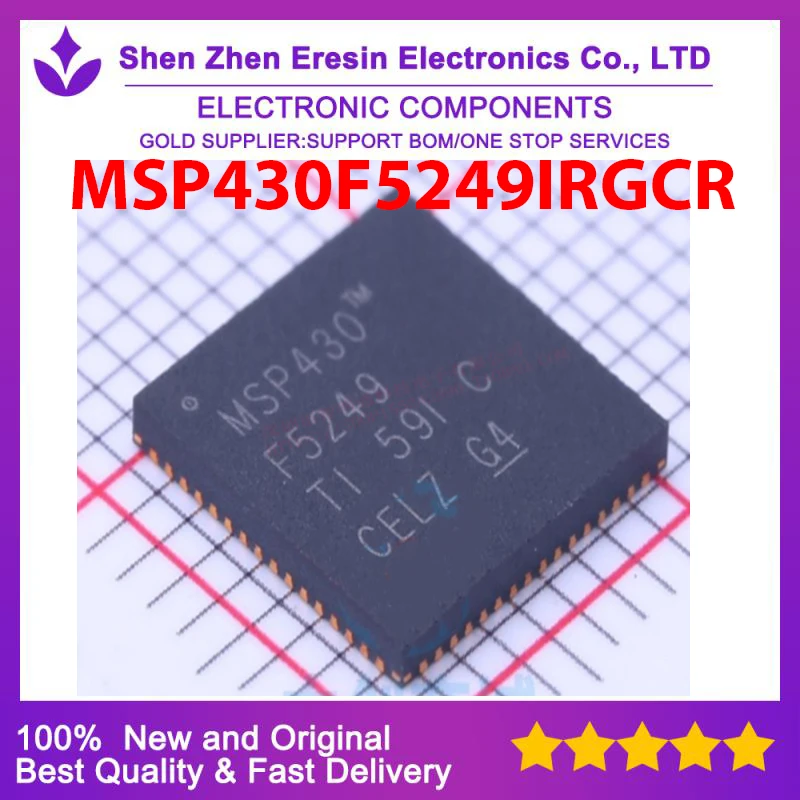 

Free shipping 1PCS/LOT MSP430F5249IRGCR QFN New and original
