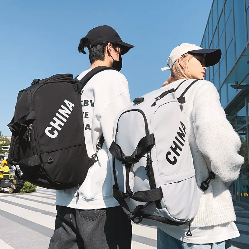 Multi-functional Yoga Backpack with Waterproof Separation for Fitness and Travel Shoulder Bags