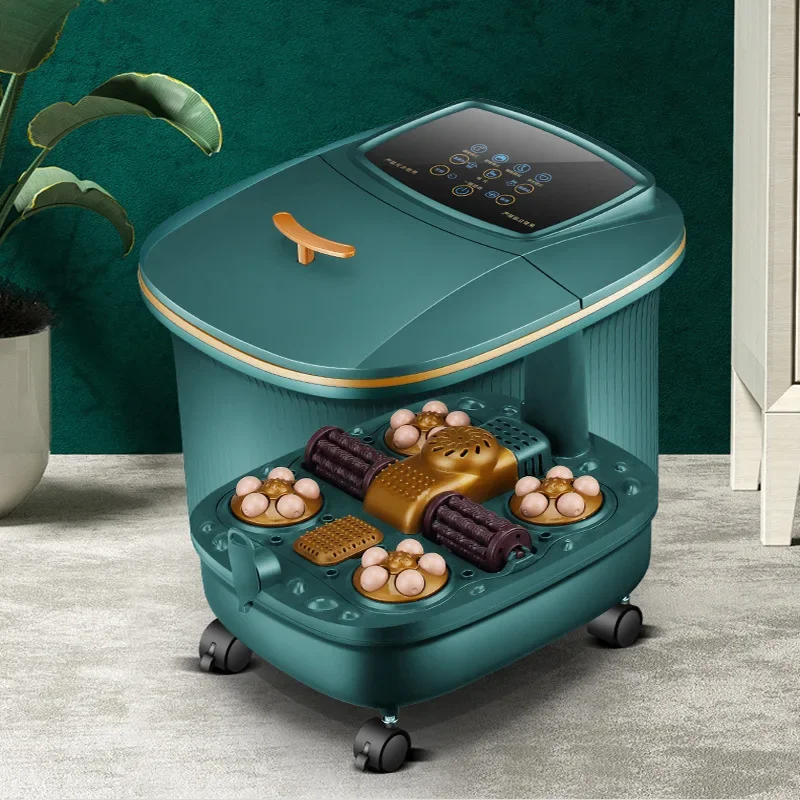 Automatic Heating Foot Bath Tub With Massage Deep Foot Soaking Basin For Home Use Constant Temperature Electric Warmer