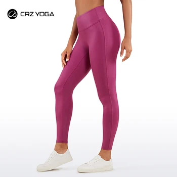 CRZ YOGA Air Feeling High Waisted Leggings for Women 25'' - Warm Thick  Workout Leggings Buttery Soft Yoga Pants Lounge - AliExpress