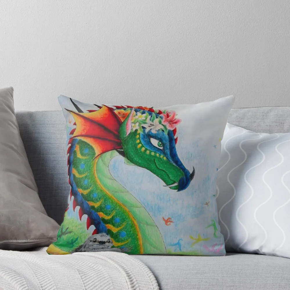 Queen Glory - Wings Of Fire Throw Pillow Fodera Elastica Per Cuscini Del Divano Cuscino Decorativo Estetico Del Divano