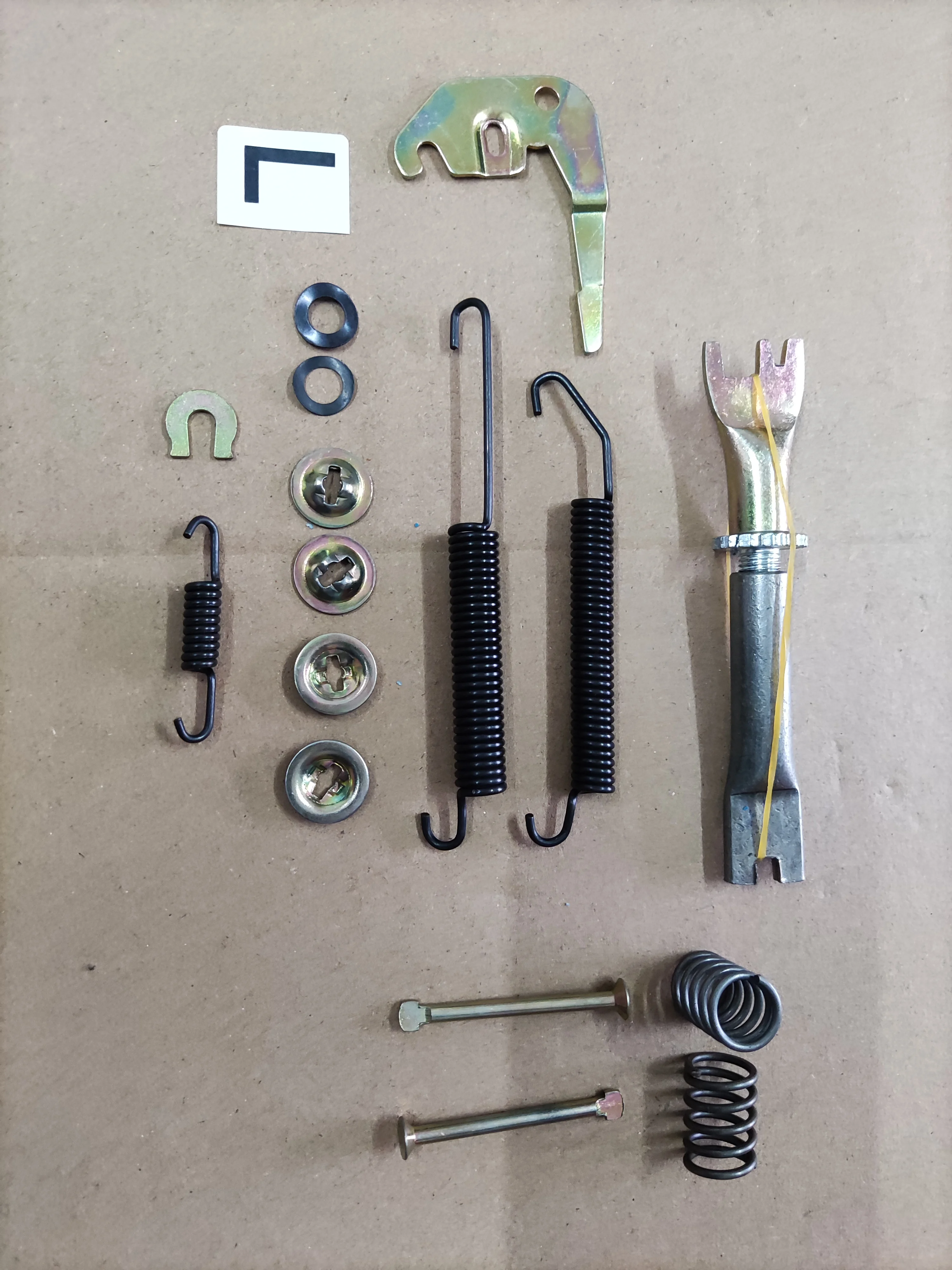 Deli Space Gear L400 rear wheel brake spring snap repair package left L