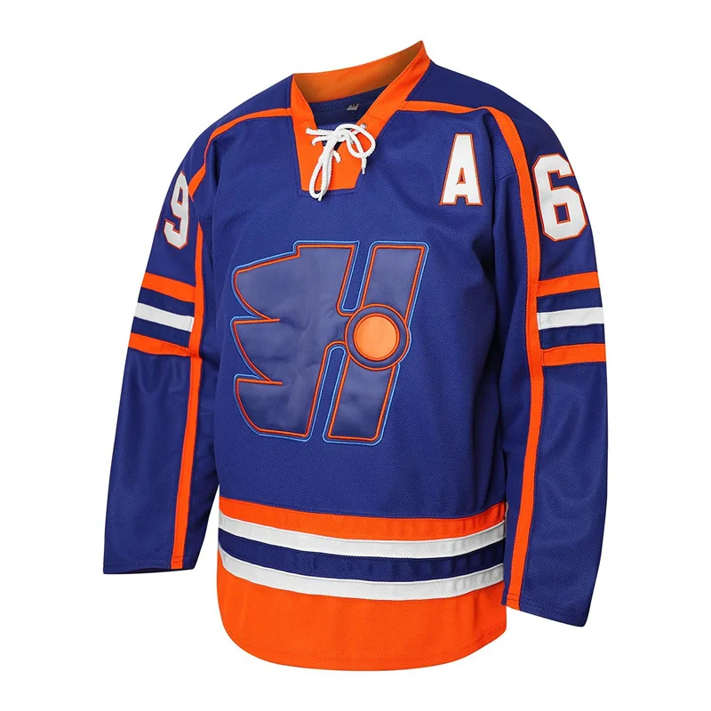 Men's Last of the Enforcers Halifax Highlanders #69 Glatt Ice Hockey Jersey Outdoor Sportswear Top Sewing Embroidery ice hockey jerseys